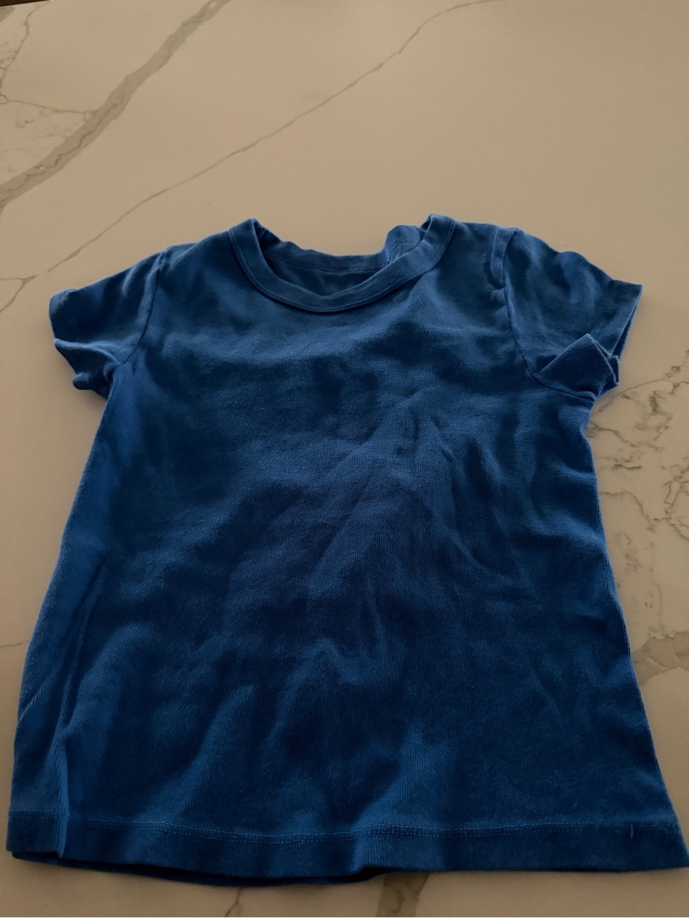 Brandy Melville Deep Blue Short Sleeve Tee